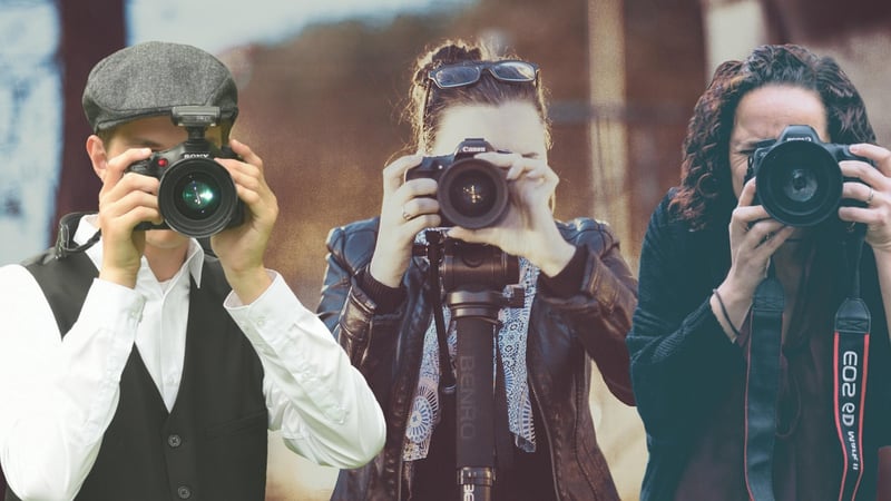 Paparazzi capturing the latest celebrity rumors